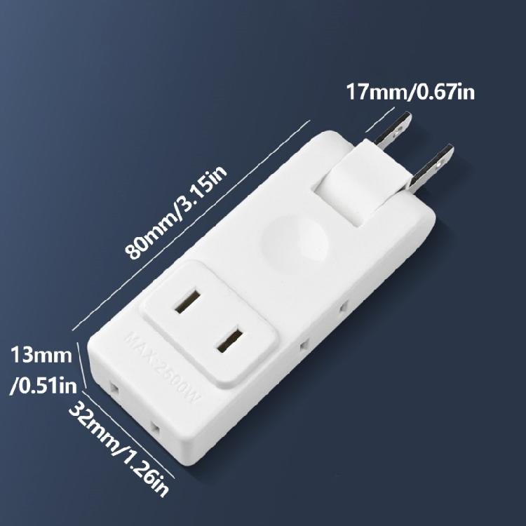 Portable 180 Degree Rotatable Adjustable Canada Mexico American Travel Adapter Portable Electrical Socket Outlet