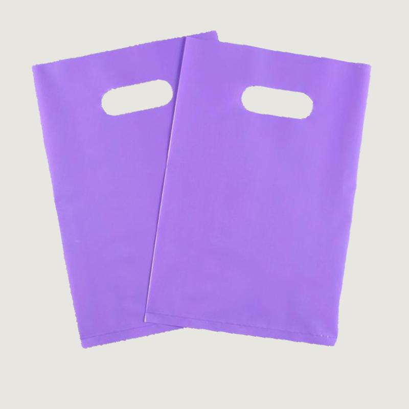 25/50 Stück/Los, Bunte Mehrgrößen-Plastiktüten mit Henkeln, ein Muss für Partys, Shopping und Geschenkverpackung!