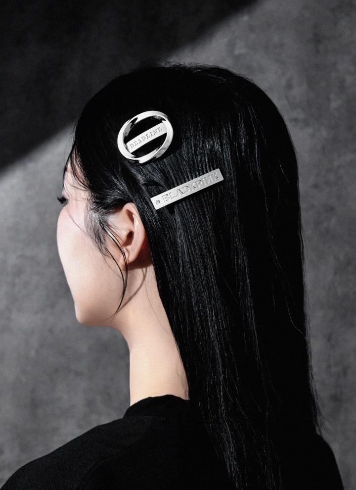 Official BLACKPINK [DEADLINE] HAIR PIN SET - Premium Metal Accessory (2-Piece Set)