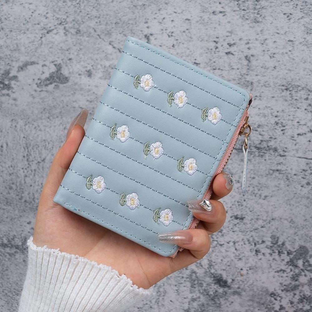 Solid Color Money Bag PU Leather Coin Purse New Card Holders  Girl