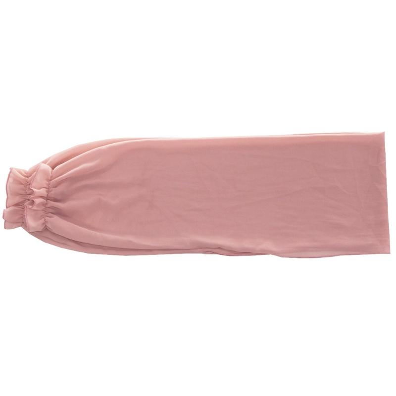 Summer Arm Sleeves Shawl Outdoor Sun for Protection Cuff Solid Color Dacron Shawl for Driving Beach Hiking Cycling