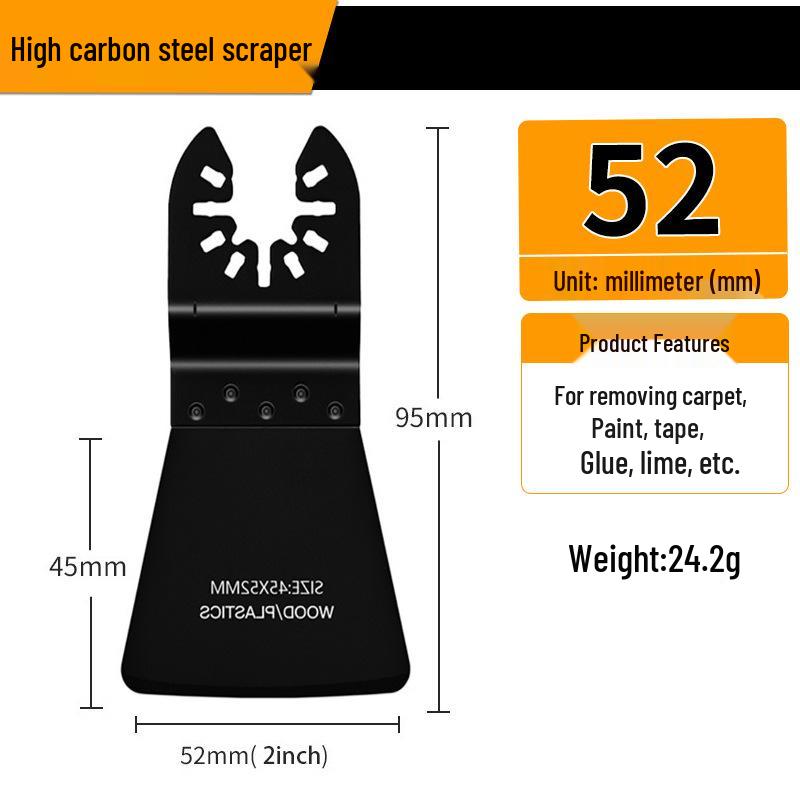 Universal Multifunctional Oscillating Saw Blade for Woodworking and Grinding