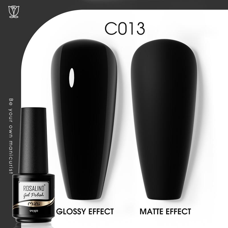 ROSALIND Gel Nagellack Soak Off UV LED Nails Art Design Lack Semi Permanent Gele Lack DIY Maniküre