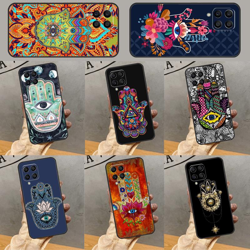 Hamsa Hand Of Fatima For Samsung Galaxy M16 M31 M21 M33 M53 M13 M12 M32 M52 M11 M35 M55 M15 M14 M34 M54 M06 Case
