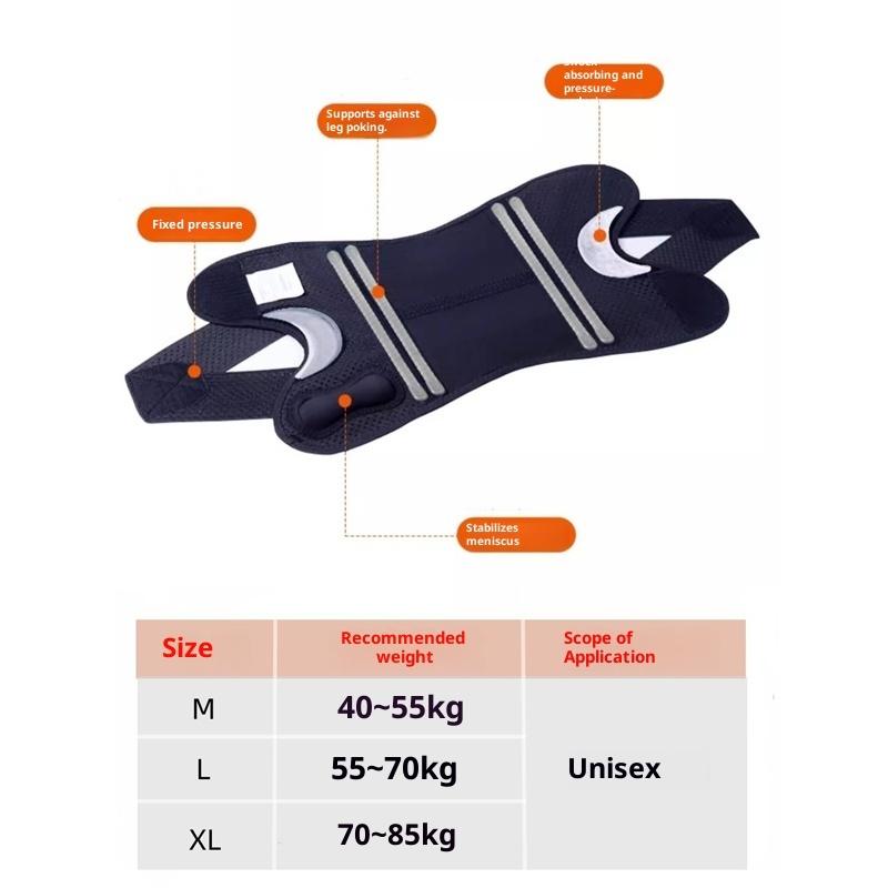 Knee Brace Pain Relief with Compression Support and Adjustable Stabilizers for Running or Workout