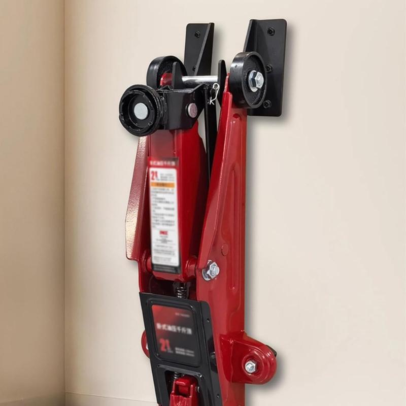 Pack of 2 Wall Mount Storage Rack for Floor Jacked Stands Garage Tool Hangers Holders With Standard Jacked Display