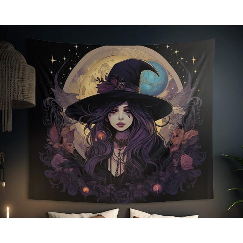 moon tapestry 75x100 чёрный