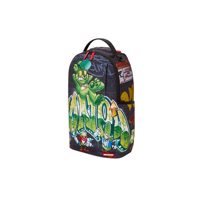 New SPRAYGROUND Polyester Backpack Unisex Multicolor W0835812