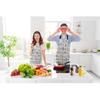 MaJiang Tiles Chef Apron 27 X 31 Inch Bamboos Dots Characters from 1 To 9 and Honors Mahjong Non-Pilling Bib Apron for BBQ Grilling Gardening with