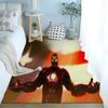 Classic-I-iron ManS Cool Carpet Bathroom Anti-slip Mat Door Mat Home Decoration Mat Entrance Door Mat Scratch-resistant Door Mat