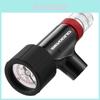 Fiets CO2 Oppompkop Met Manometer Voor Mountain Road Bike Reparatiegereedschap