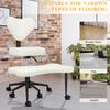 Yoga Meditation Chair with Back Support, Adjustable Cross-Legged Office Chair with Wheels