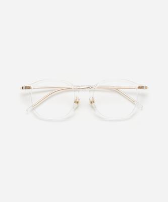 Peullang Pf287 French Square Clear Eyeglass Frames (C2)
