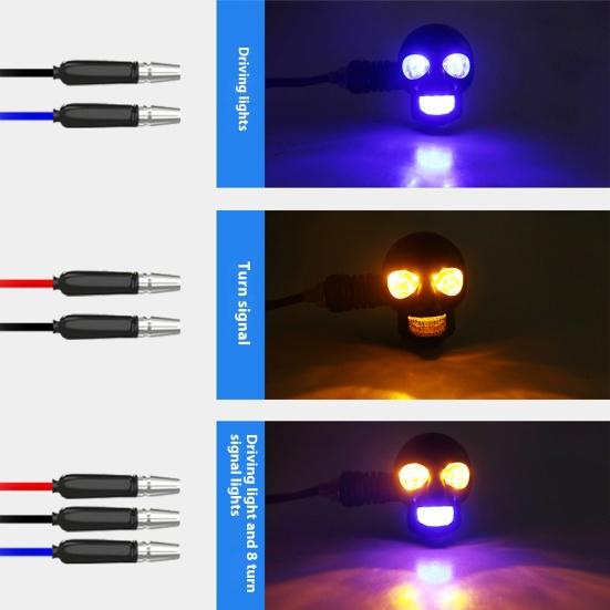 2/4Pcs Clear Turn Signal Light Long-Lasting Performance Easy Installation Universal