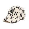 MLB Acetate Baseball Caps Unisex White/Black Fashion 3ACPMF126-50CRS
