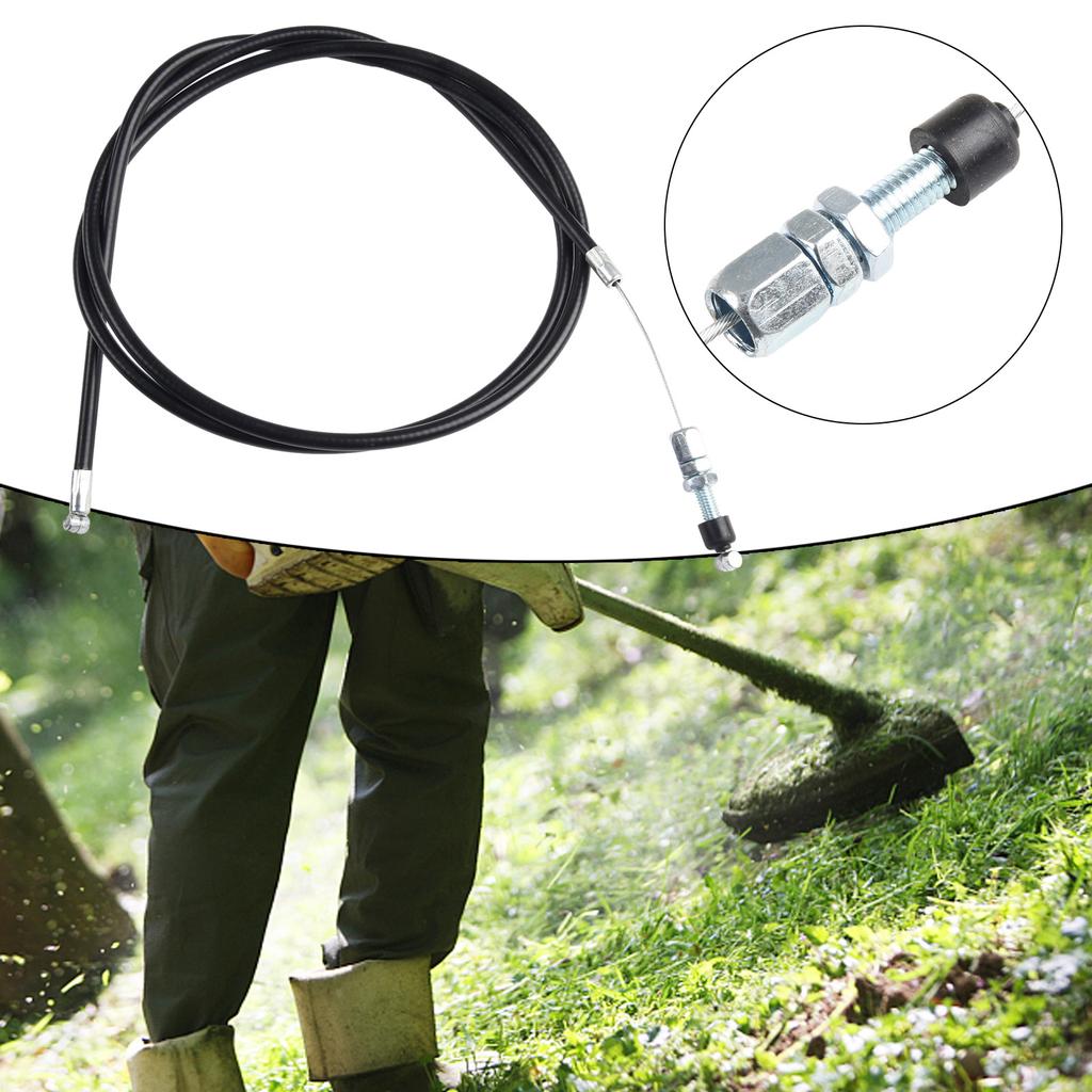 Brand New High Quality Accessories Throttle Cable Replacement 1 Pc Highly Match Lawn Mower Parts Metal Practical