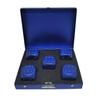 5 Pcs 6 Sided Dice Set with Box for Board Game Silver/Gold/Green/Red/Blue/Purple