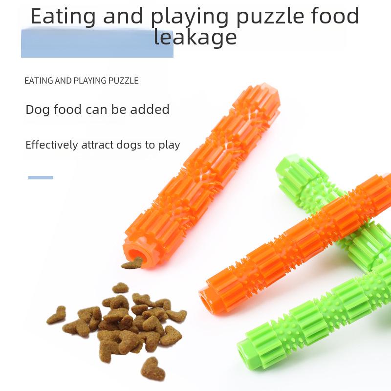 TPR Chew-Resistant Teething Sticks for Interactive Dog Play and Training