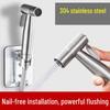 304 Steel Bathroom Toilet Sprayer Set with Faucet Nozzle