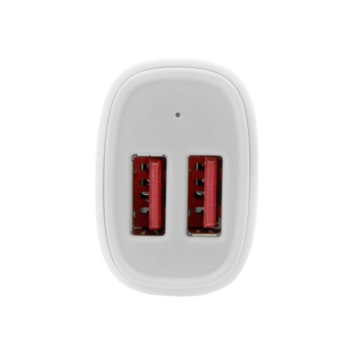 STARTECH Adaptér zapalovače cigaret se 2 USB porty - Vysoký výkon (24 W/4,8 A) - Blanc