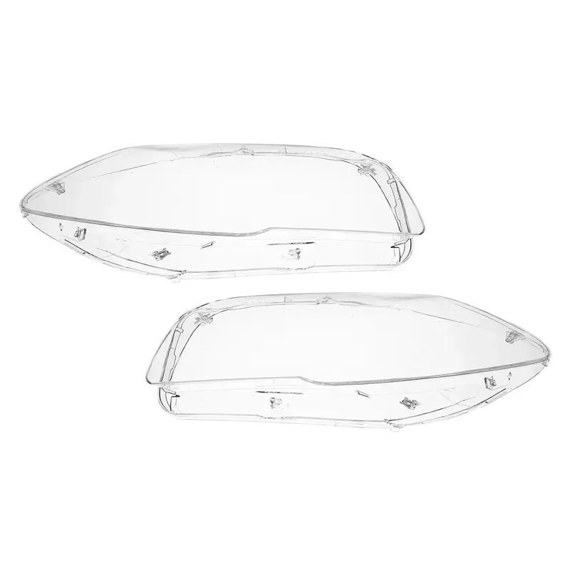 Copriobiettivo per fari anteriori auto per BMW Serie 5 F10 F18 528i 530i 535i 2010-2017 Copriobiettivo per fari auto con guscio trasparente