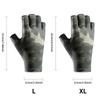 UV-Schutz Angelhandschuhe ohne Finger Sonnenschutzhandschuhe Herren Damen für Outdoor, Kajakfahren, Rudern