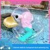 Transparent Duck Baby Seat Swim Ring for Kids Age 0-6
