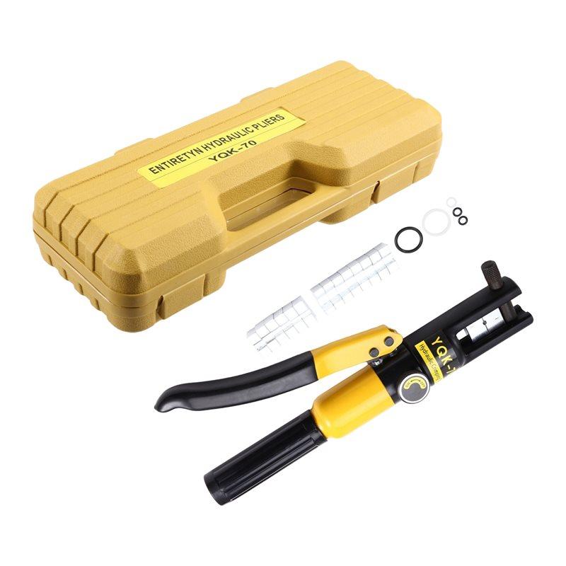 A58Z 4-300Mm2 Hydraulic Crimping Pliers YQK-70H Pressure 8T Home Hydraulic Tools Terminal Crimping Pliers жёлтый
