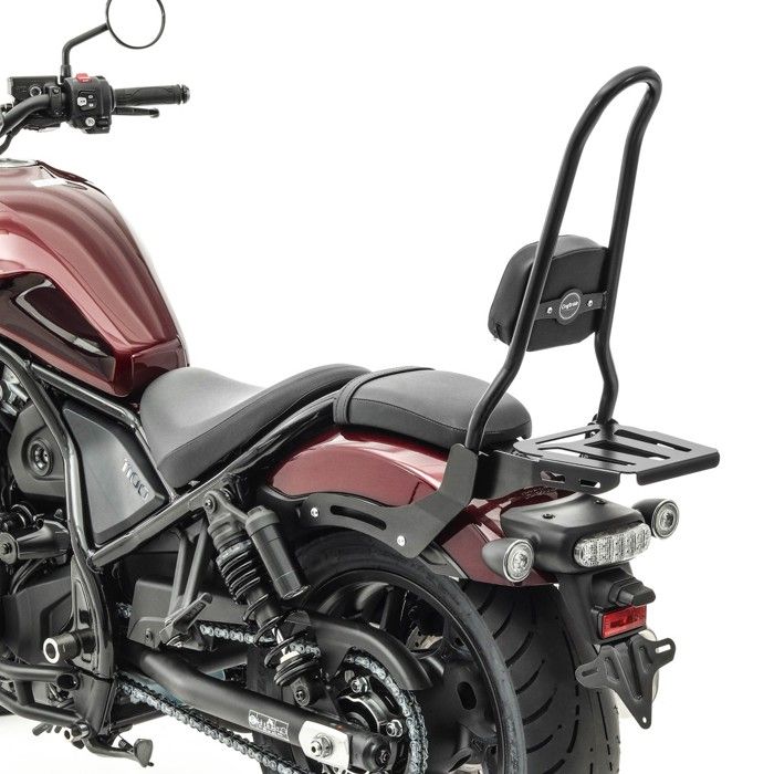 Sissy Bar XL3 pour Honda Rebel 1100 21-25 porte bagages noir