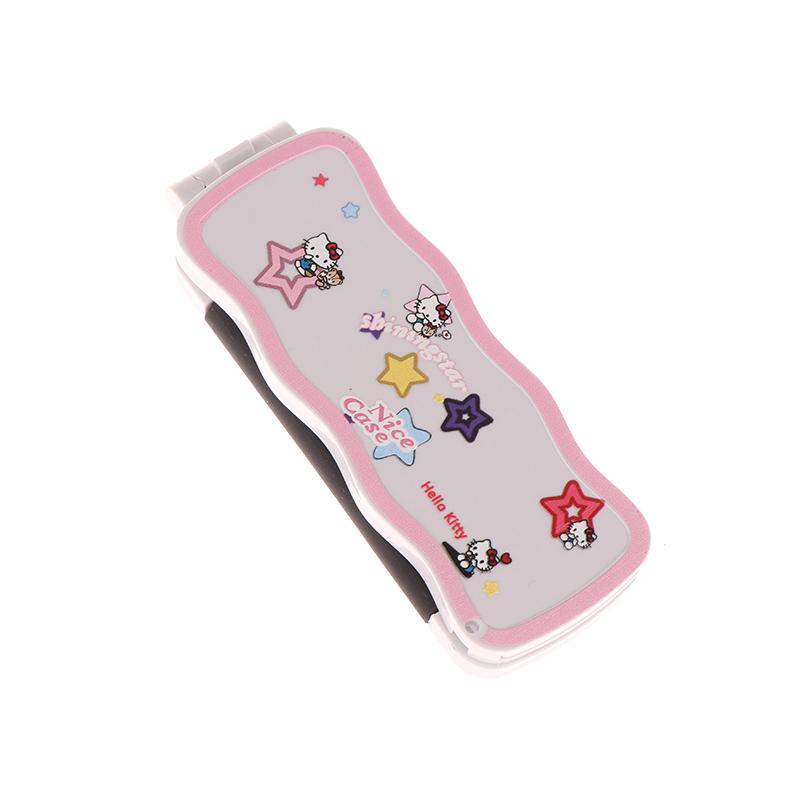 Mini Hair Brush Folding Massage Comb Head Massage Anti-Static Portable Travel Hair Brush Girl Hair Combs With Mirror