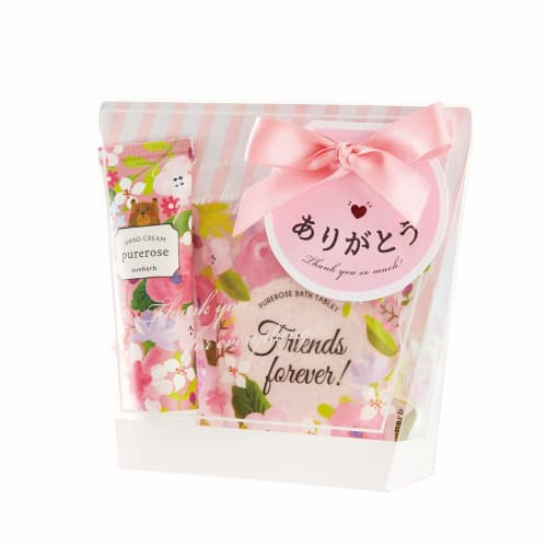 

SUNHERB Подарочный набор для ванны №. 36 Чистая роза (Подарочное сообщение Спасибо) Соль для ванны 30г (х 1)