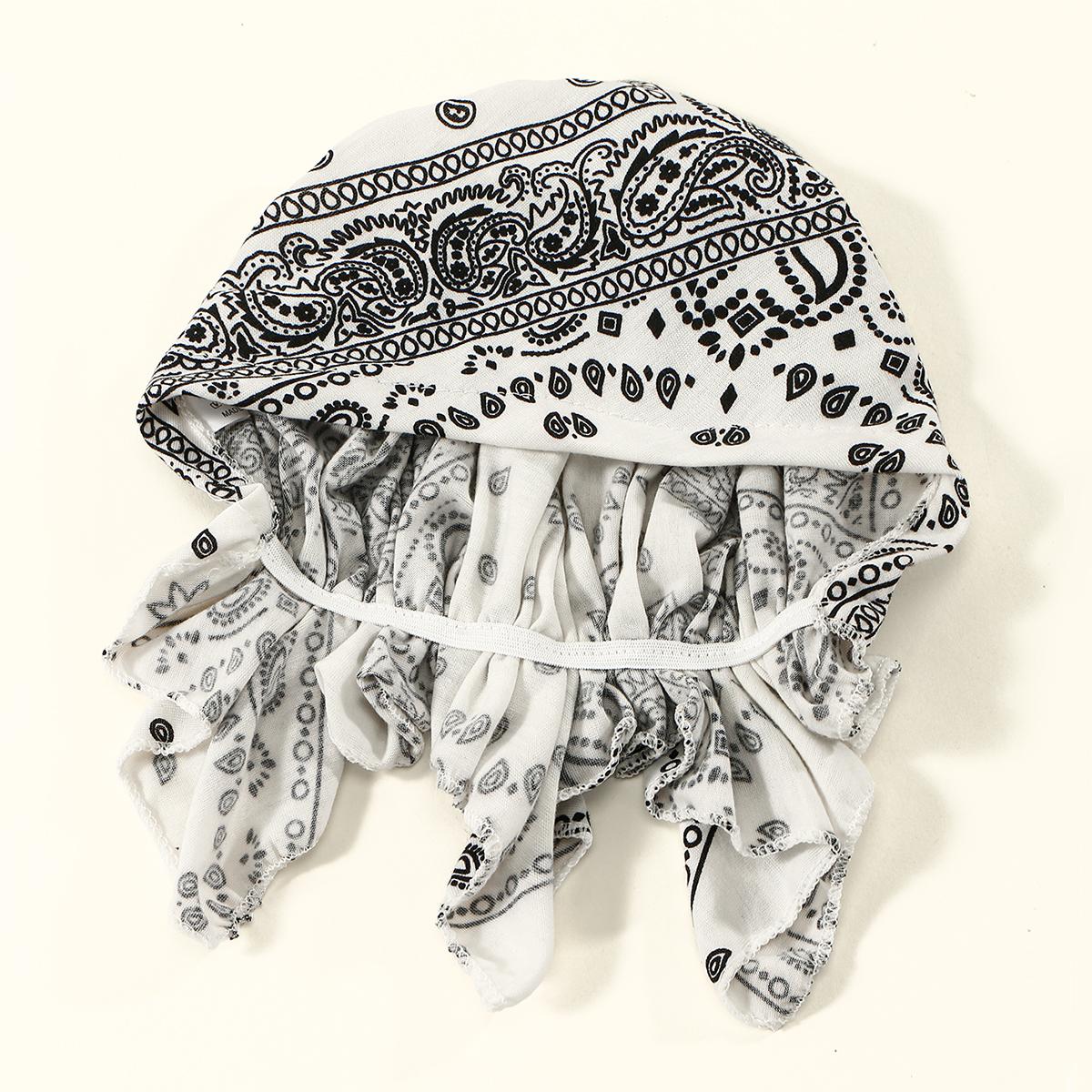 

Cashew Modal Cotton Jersey Inner Cap Scarf Muslim Women High Elasticity Shawl Undercap Headscarf Wrap Hair Accessories