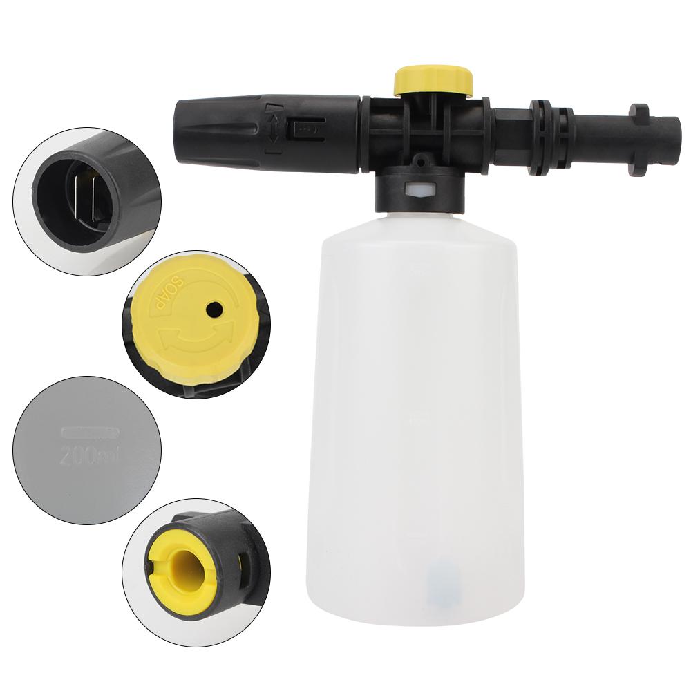 

For Karcher K2 K3 K4 K5 K6 K7 High Pressure Washers 750ML Car Soap Foam Generator Adjustable Sprayer Nozzle Snow Foam Lance