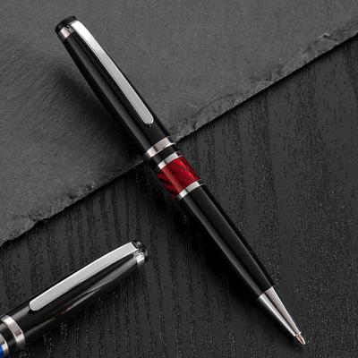 Kreatives Design Hochwertiger Drehbarer Metall 1,0mm Kugelschreiber, Business Büro Kugelschreiber, Täglicher Büro Lernschreibstift
