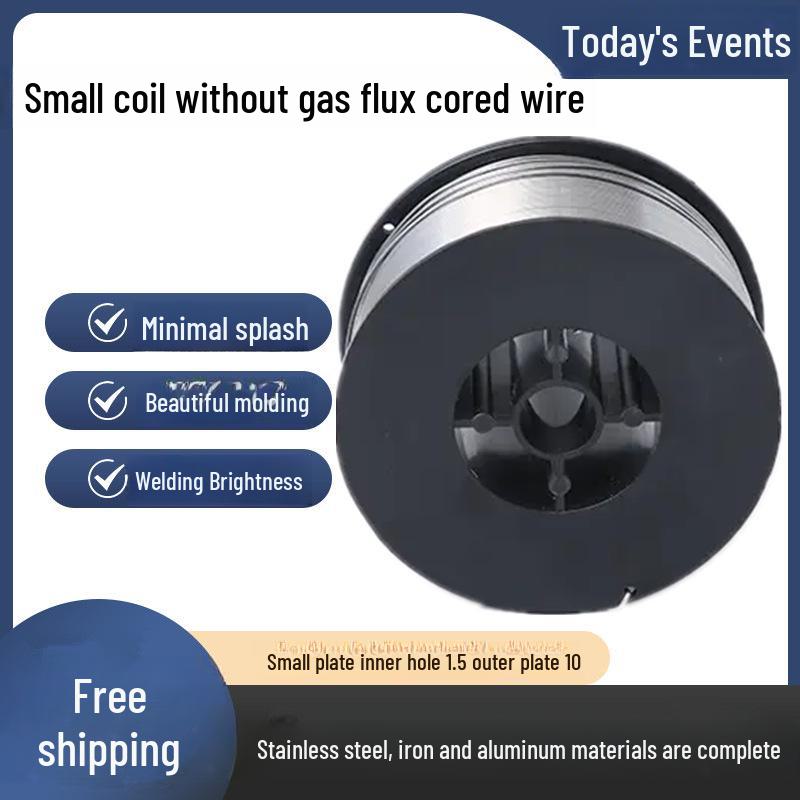 

Компактный безгазовый сварочный аппарат с порошковой проволокой, 0,5 кг, для нержавеющей и углеродистой стали (304, 201)