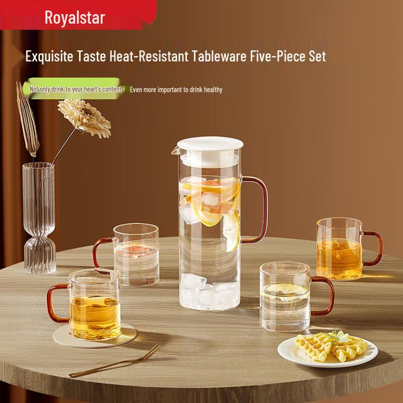 Rongshida Heat-Resistant Glass Water Pitcher Set