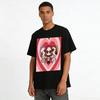 Powerpuff Girls Cool Trio Print Couple T-shirts Loose Casual Spring Summer Unisex Tees Pure cotton T-shirt