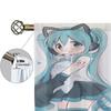 Window Kitchen Curtains for Living Room 2 Pieces Blackout Curtains Door Curtain Hatsune M-mikus Partition Bedroom Decoration