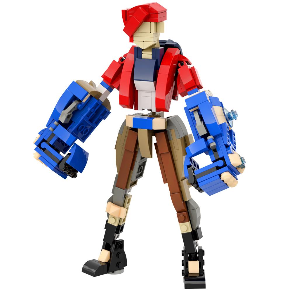 

429pcs Mecha Fighter Building Blocks Sci-Fi Action Figure Bricks Model Creative Desktop Collectible Toy Xmas Gift