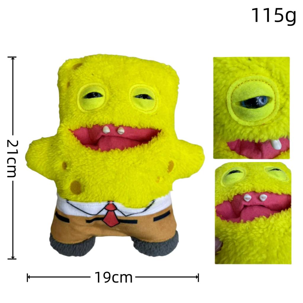 Spongebob Schwammkopf Patrick Star Serie Plüschtiere Kleine Monster Lustiges Hässliches Monster Zahn Geburtstag Weihnachtsgeschenk
