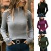 Women's Winter Turtleneck Sweater Casual Slim Fit Long Sleeve Warm Tops Blouse