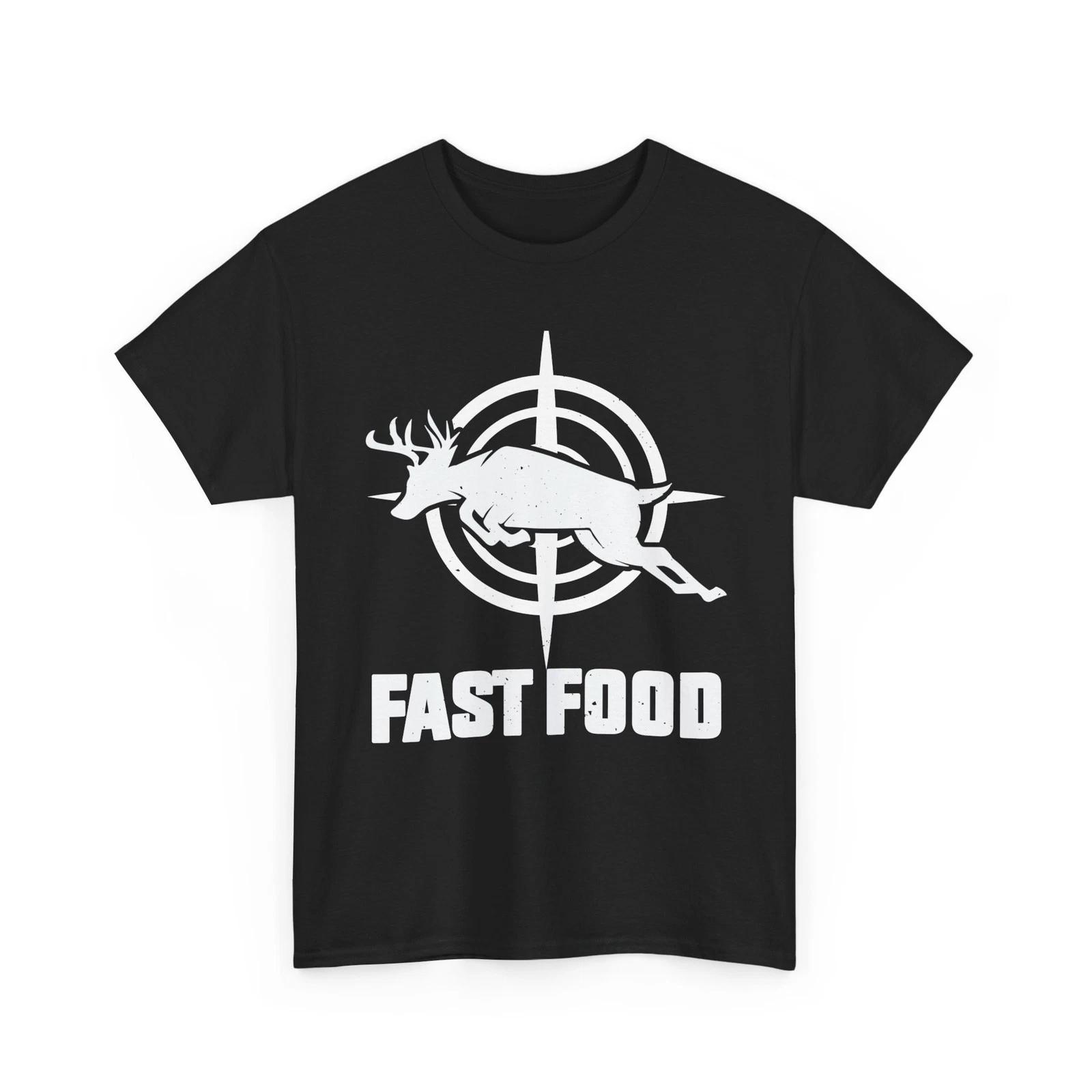 

Deer Hunting Fast Food Shirt, Hunting Season Lovers Hunters Women Men Shirt S