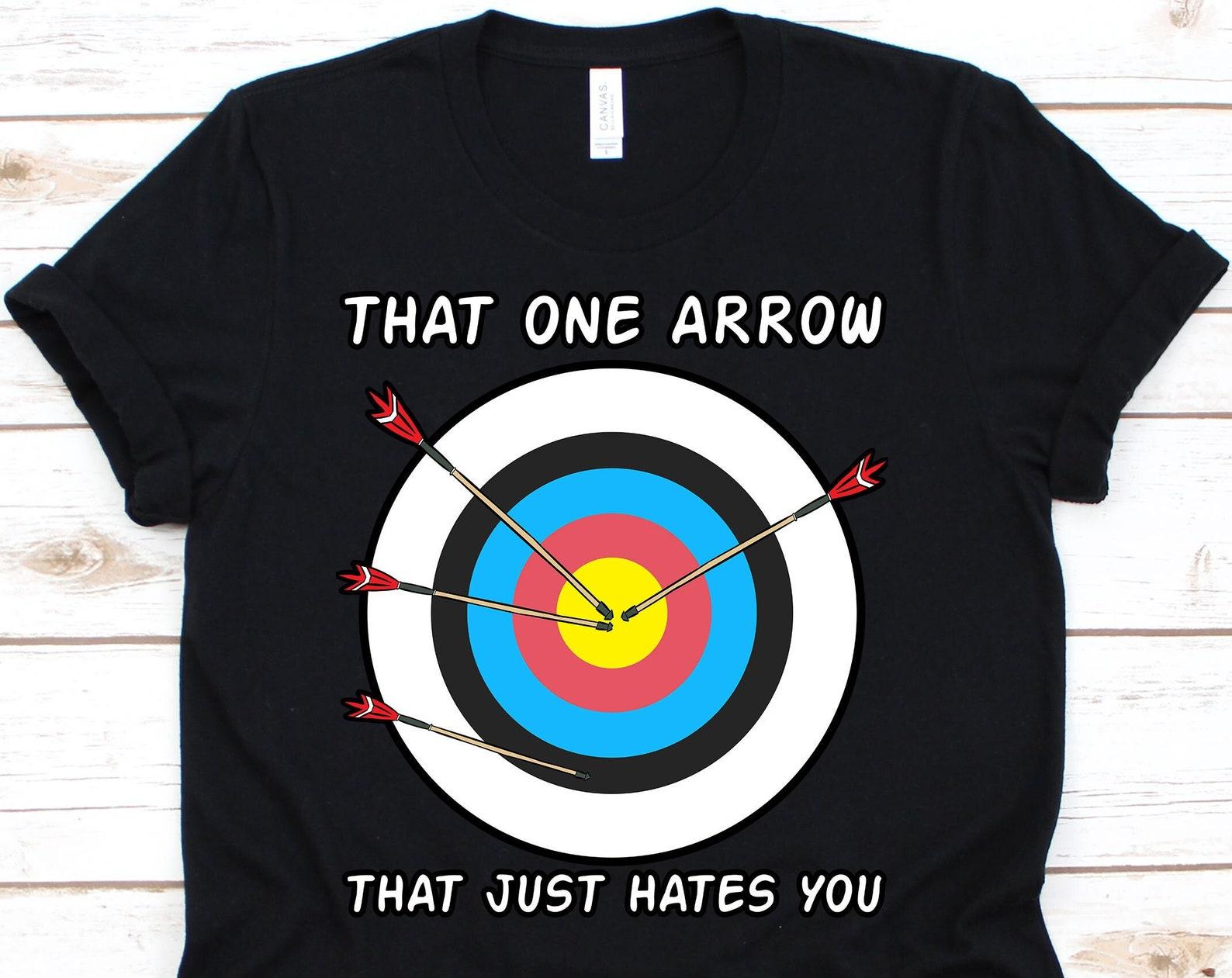 Archer Arrows Shirt, Archery Shirt, Archery Gift, Archery T-Shirt, Bow And Arrow, Crossbow, Arrow Shirt, Bow Gift XL
