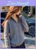 Knit Sweater Women Fall Winter High Neck Pullover With Warmth And Comfort For Casual Wear