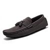 Man's Luxury Brand Loafers Sneakers 46 Comfortable High Quality Men Casual Shoes Fashion Genuine Leather Suede Moccasins Flat Dr