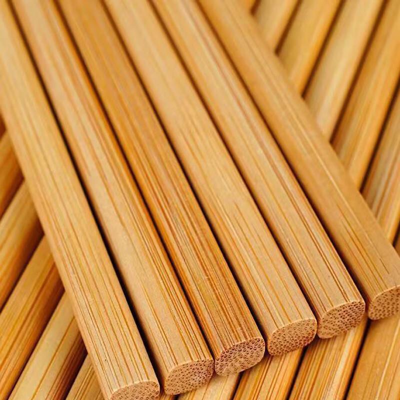 Natural Anti-Mold Bamboo Chopsticks (10 Pairs)