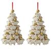 Stacking Animal Pendant Animal Christmas Tree Pendant 2D Acrylic Hanging Decoration for Xmas Tree Backpack Keychain Car