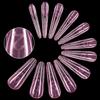 120Pcs Duals Nail Forms,Clear Poly Gels Nail Molds Full Cover Nail Tip Extension Forms for Gel Manicure Nail Art Designs