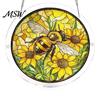 Light Refraction Sun Catcher Acrylic Puzzle Suncatcher, Colorful Window Hanging Ornament, 7.87 Inch Wall Art Decoration, Ideal for Gifting And