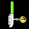 1/2Pcs Electronic Fishing Light Stick Rod Bell Luminous Fishing Float Led Usb Charge Fish Bite Alarm Tackle
